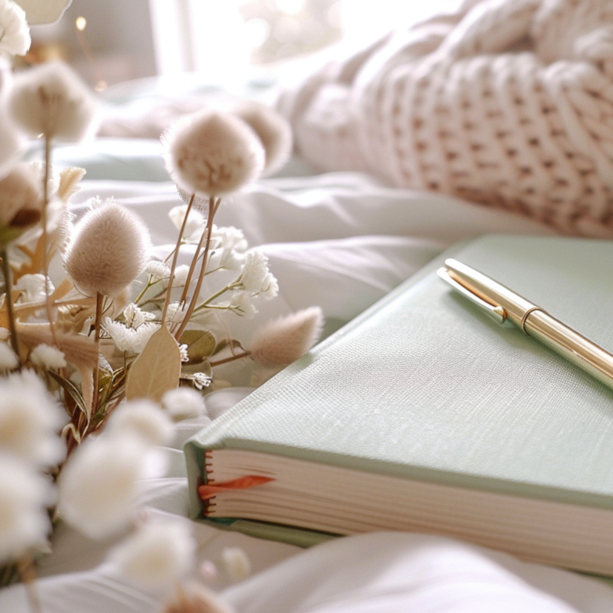 Journal and pen